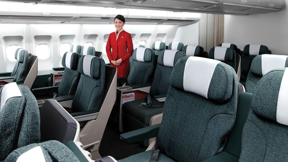 Cathay launched its current A330 regional business class recliners in 2012.